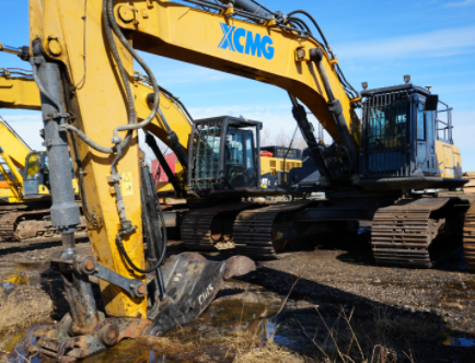 2017 470 XCMG Excavator Thumb 3D Topcon