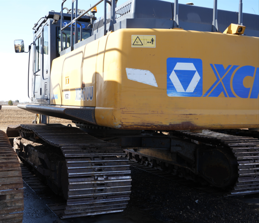 2017 470 XCMG Excavator Thumb 3D Topcon