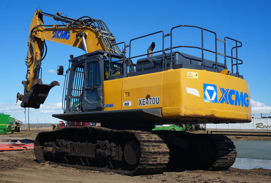 2017 470 XCMG Excavator Thumb 3D Topcon