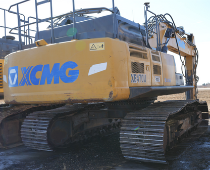 2017 470 XCMG Excavator Thumb 3D Topcon