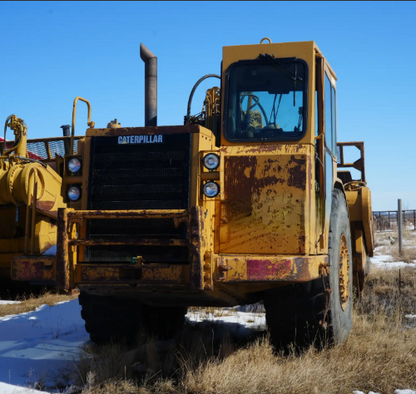 1991 Cat 621E scraper